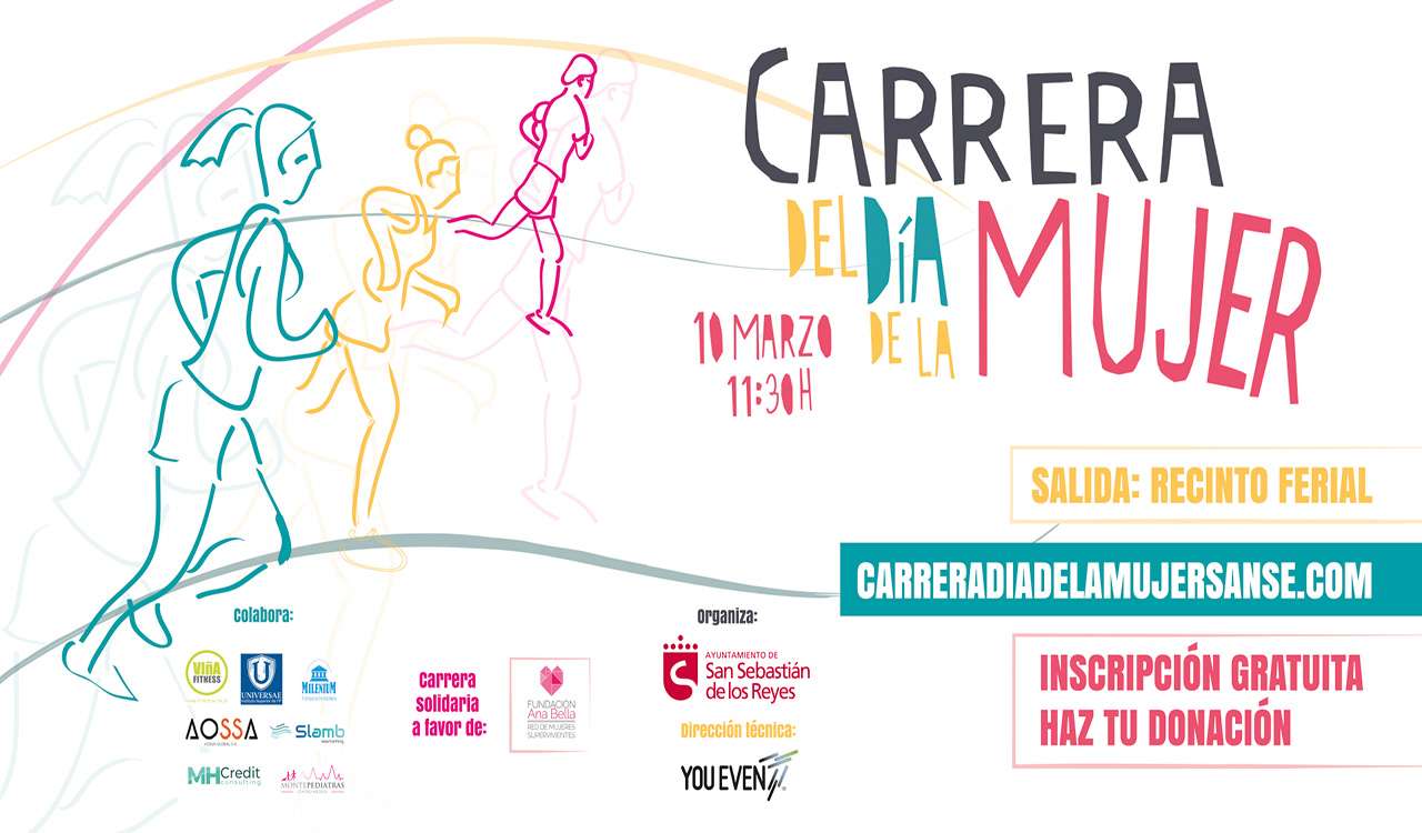 La zona norte recupera la carrera del Día de la Mujer - La Mirada Norte
