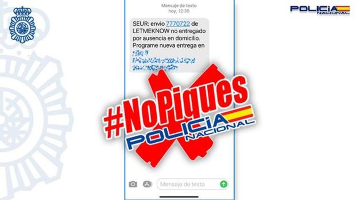 La Policía Nacional alerta de una estafa de falsos envíos de empresas ...