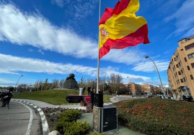 Izado de bandera en Alcobendas este sábado 10 de diciembre por el aniversario de la Constitución