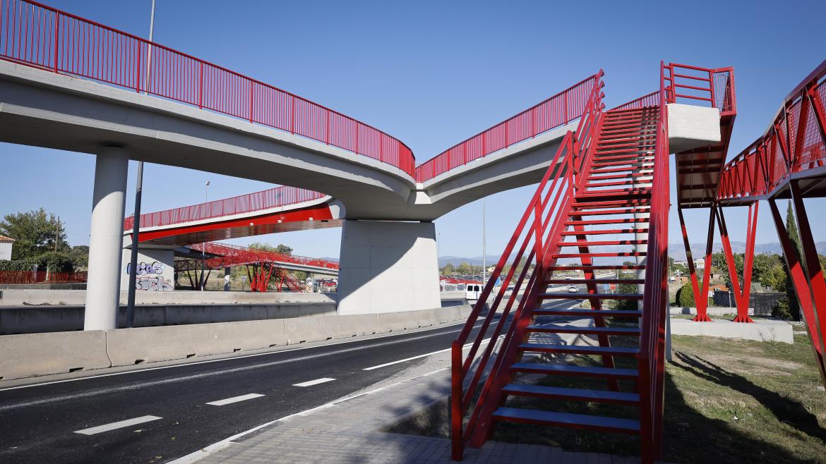 Las obras del tercer carril de la M-607 avanzan a buen ritmo